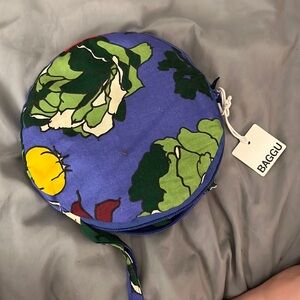Baggy Farmers Market Wide Brim Packable Sun Hat NWT